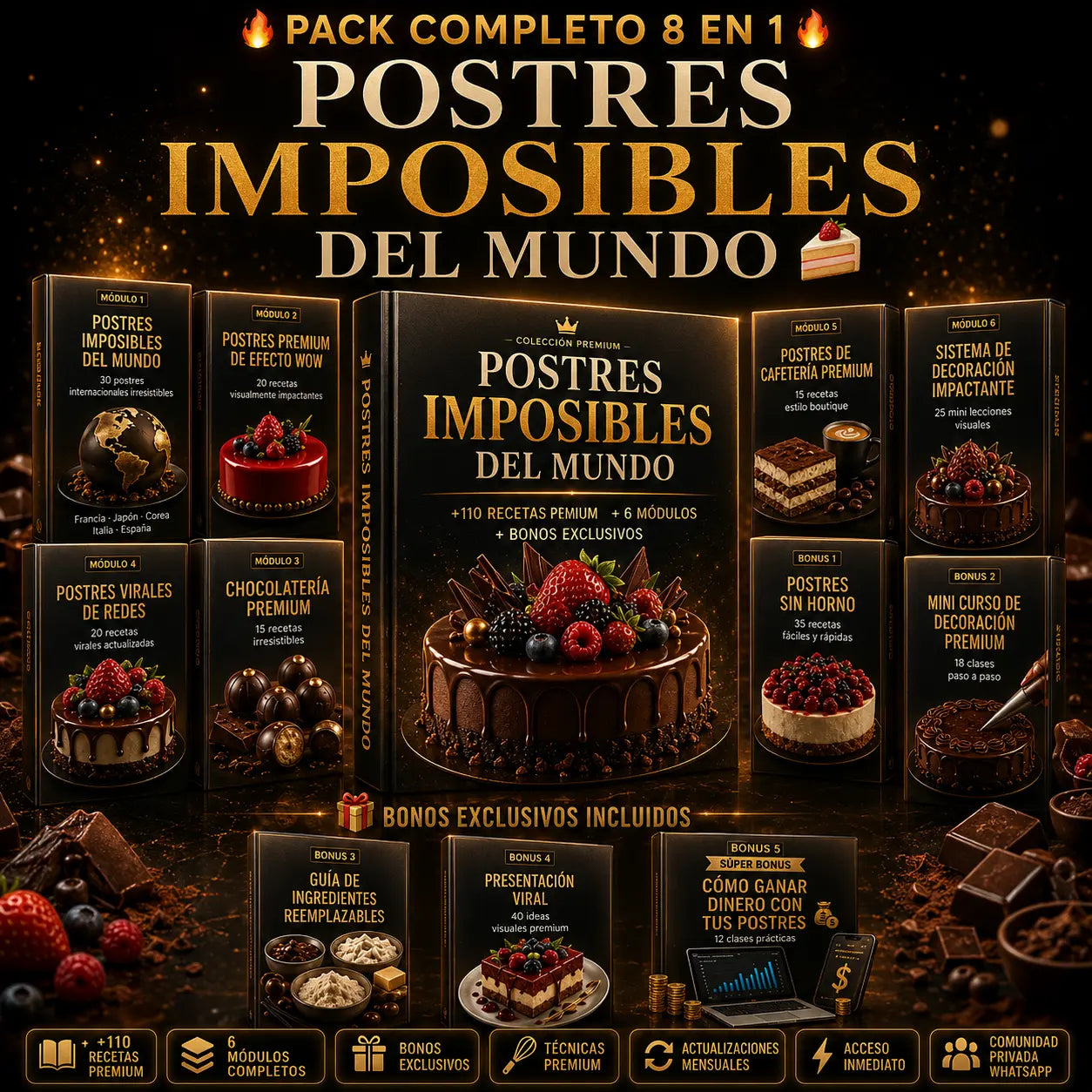 Postres imposibles del Mundo